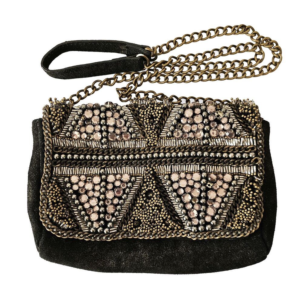 Jasper & Jeera Anthropologies Flawed Asterina Cross Body Bag